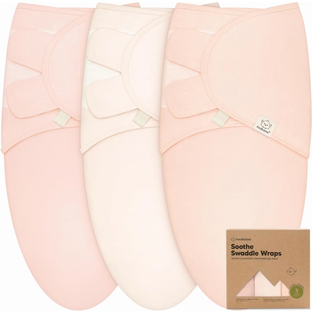 Kea Babies Organic Swaddle 3-pack